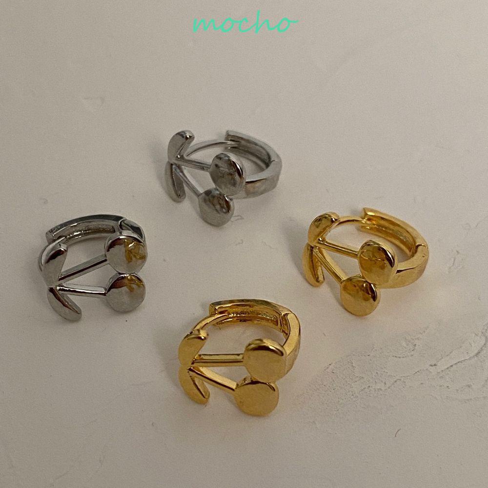 Bông Tai Bằng Đồng Thiết Kế Đơn Giản Thanh Lịch Thời Trang Cho Nữ