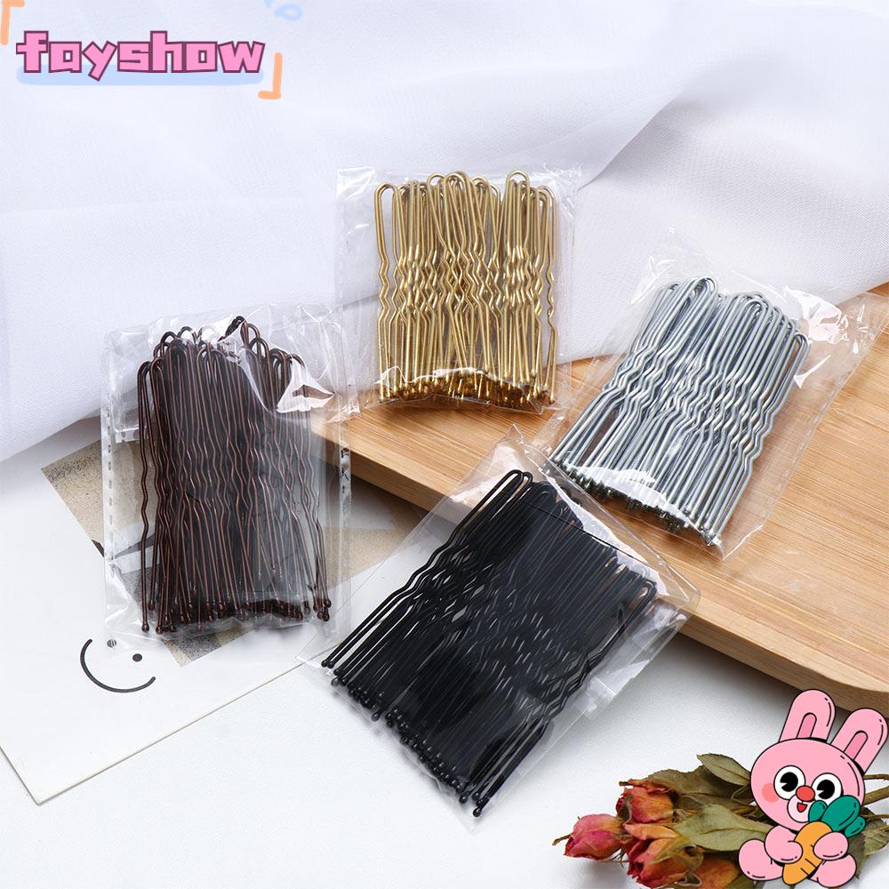 Set 50 Kẹp Tóc Đơn Giản Tiện Dụng Cho Cô Dâu