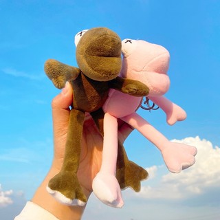 Móc Khóa Ếch Nhồi Bông 20CM Dễ Thương