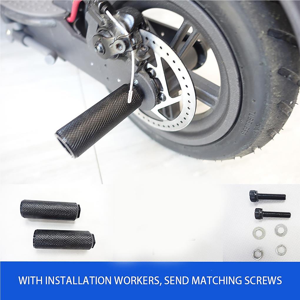 1 Cặp Bàn Đạp Chống Rỉ Sét Không Dễ Vẽ Bền Bỉ Thay Thế Cho Xe Scooter M365