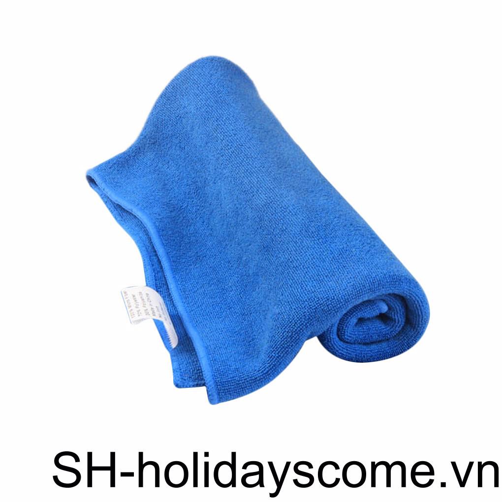 Khăn Lau Bằng Sợi Micro Thấm Hút Nước Không Xơ Vải Kích Thước 25x25cm Có Thể Tái Sử Dụng Cho Nhà Ở / Văn Phòng