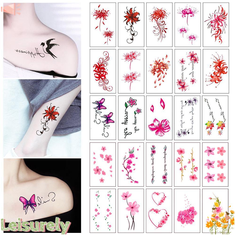 Bộ 30 Hình Xăm Dán Tạm Thời Chống Nước Độc Đáo