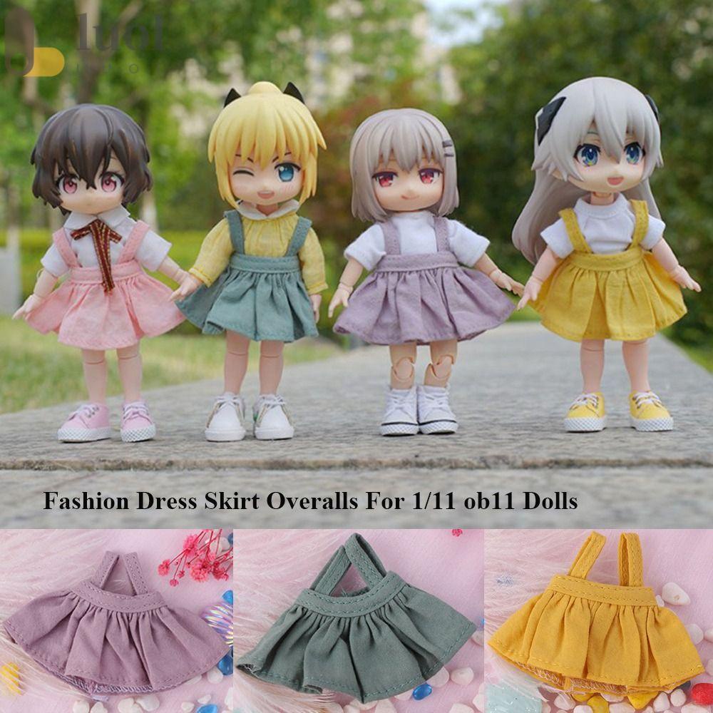 Quần Yếm Thời Trang Cao Cấp Cho Búp Bê Tỉ Lệ 1 / 11 1 / 12