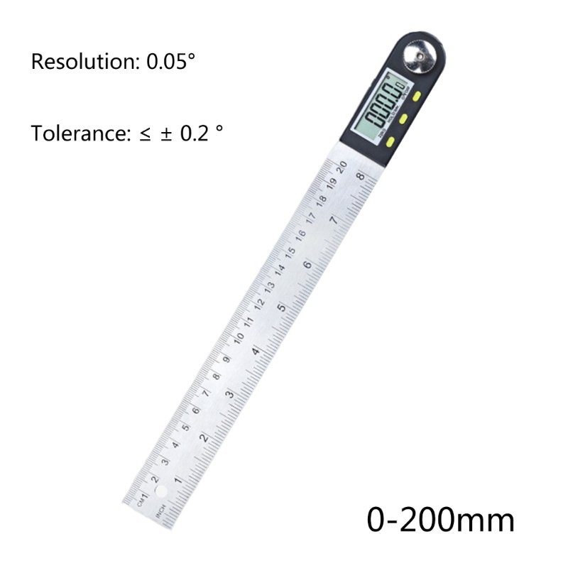 Thước Đo Góc Kỹ Thuật Số Bằng Thép Không Gỉ AOTO