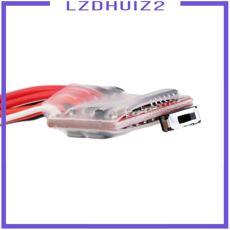 Bộ Điều Khiển Tốc Độ Động Cơ Chổi Than ESC 20A Cho Xe Tăng Điều Khiển Từ Xa