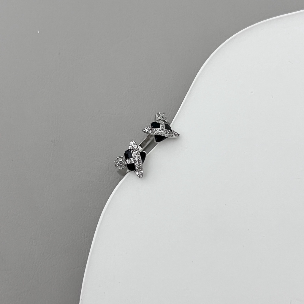 Nhẫn Hở Hình Hành Tinh Đôi Cá Tính Đơn Giản