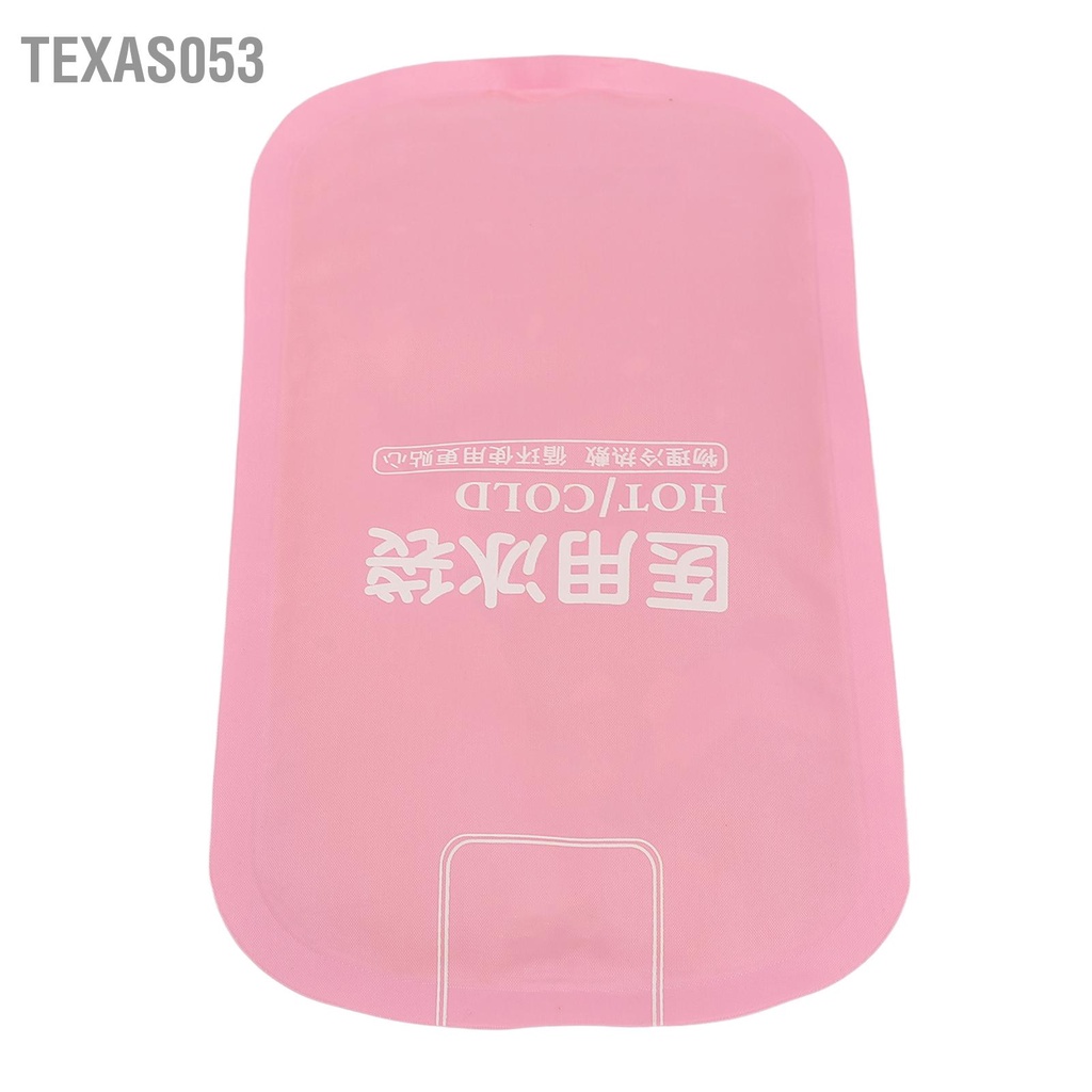 Texas053 Túi Đá Gel Có Thể Tái Sử Dụng Nén Lạnh Giảm Đau Cho Chấn Thương Viêm Căng Cơ Màu Hồng