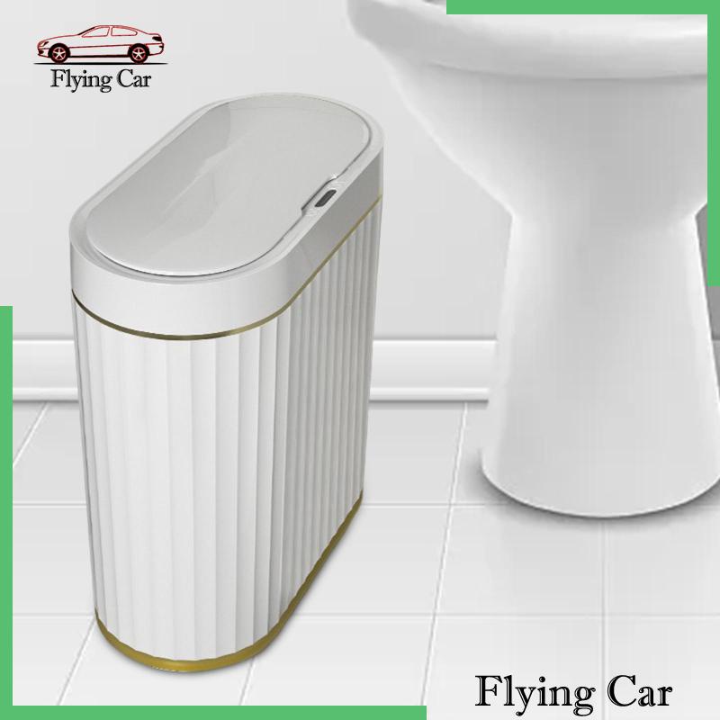 [Lzdjfmy2] Thùng Rác Thông Minh 9L Không Chạm Được Cảm Ứng Tự Động Cho Nhà Bếp