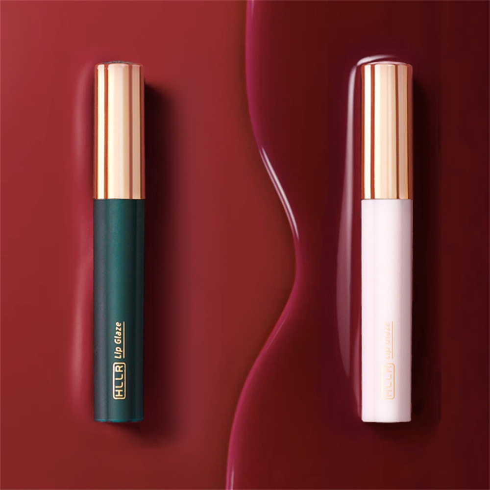 Helen Beauty Cỏ bốn lá Lip Glaze Nhung Mờ Bề mặt sương mù Dễ phối màu Ánh sáng Tinh tế Son môi lâu trôi Trang điểm môi 4 màu