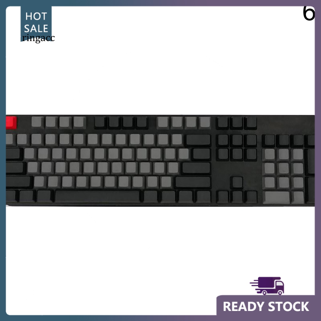 Bộ 108 Nút Bàn Phím Cơ Không In Chữ Cái Chống Ánh Sáng Thay Thế Tiện Dụng