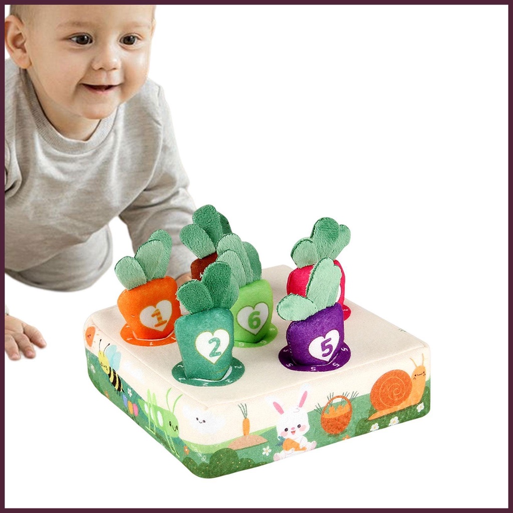 Cà Rốt Đồ Chơi Bằng Nhựa Dễ Thương Cho Bé