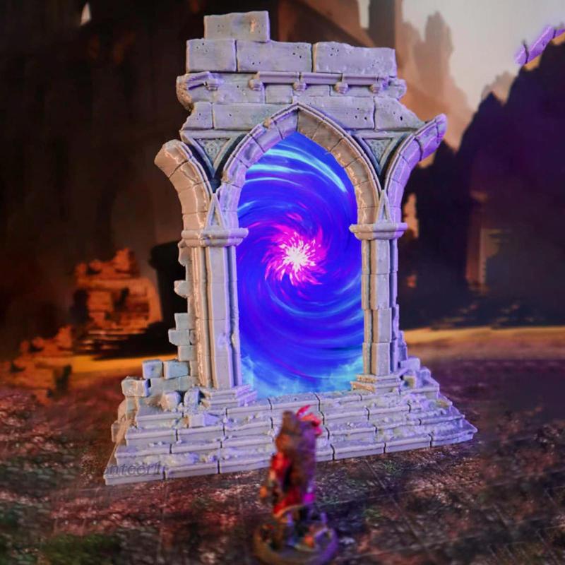 [Fenteer1] Giá Đỡ Điện Thoại Di Động Ruined Archway Trang Trí Nhà Cửa Sân Vườn Phòng Ngủ