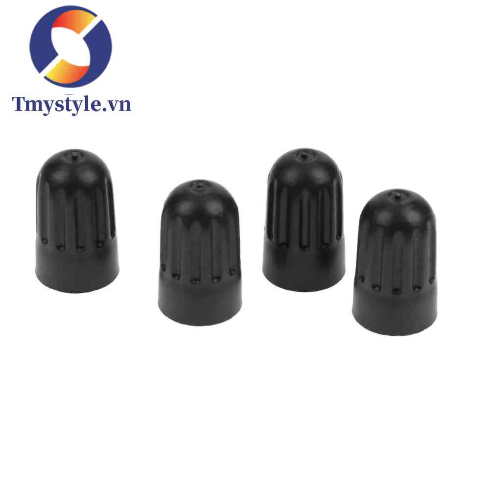 Set 4 Nắp Nhựa Đậy Van Lốp Xe Hơi / Xe Tải / Mô Tô