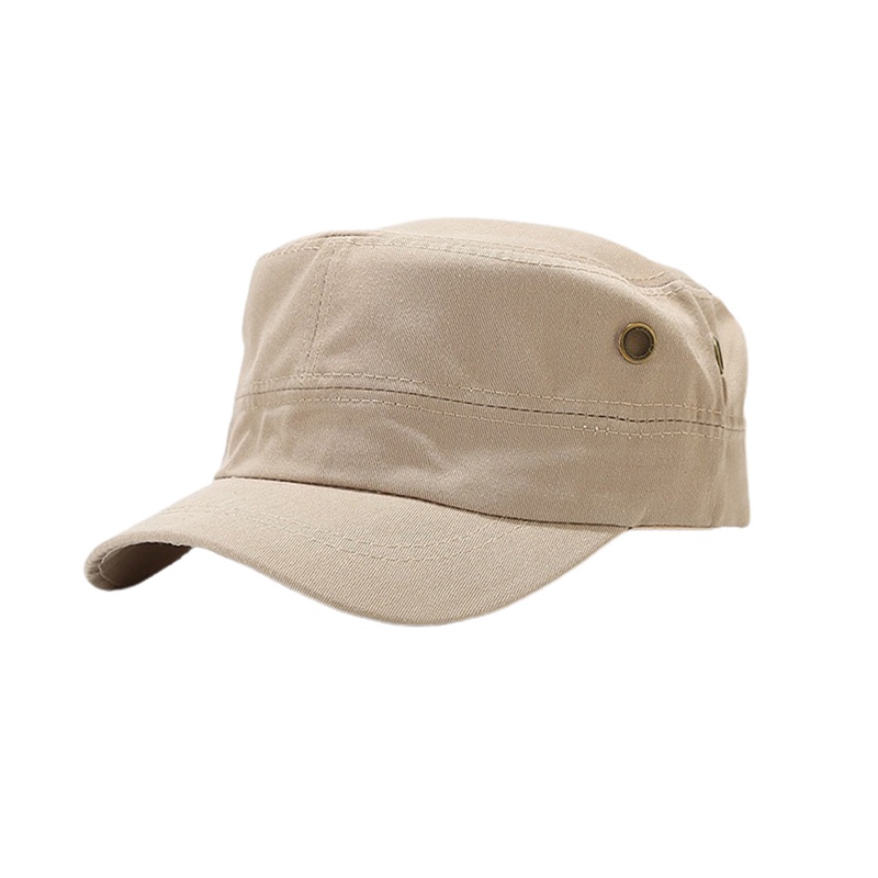 Ygt Mũ Tai Bèo Cotton Chống Nắng Mùa Hè Có Thể Điều Chỉnh Kích Thước Phong Cách Quân Đội Thời Trang Cho Nam Và Nữ