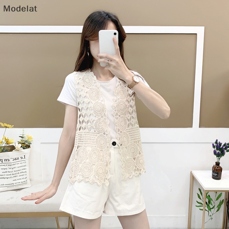 Áo KhoáC Cardigan Không Tay Thêu Hoa Văn Dân Tộc
