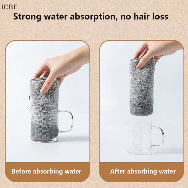 Bộ 5 Khăn Lau Chén Dĩa Bằng Sợi Micro Siêu Bền Tiện Dụng