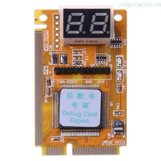 Thẻ chẩn đoán pci pci-e mini 3 trong 1 cho pc laptop 2x1.2inche