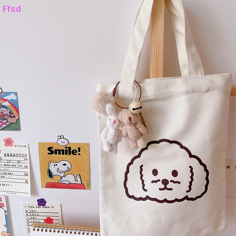 {Ffsd} Móc Khóa Điện Thoại Hình Thỏ Bông Dễ Thương Thời Trang Hàn Quốc