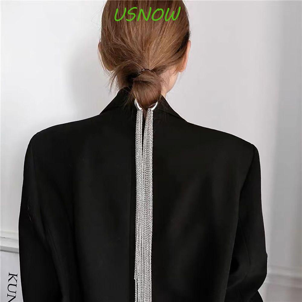 Băng Đô Dây Xích Tua Rua Phong Cách Punk Cổ Điển Thời Trang Cho Nữ