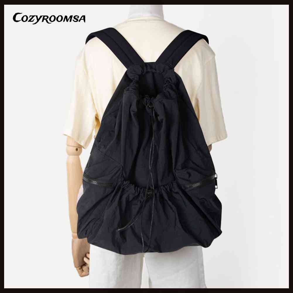 Balo Dây Rút Chất Liệu Nylon Thời Trang Thể Thao Nữ