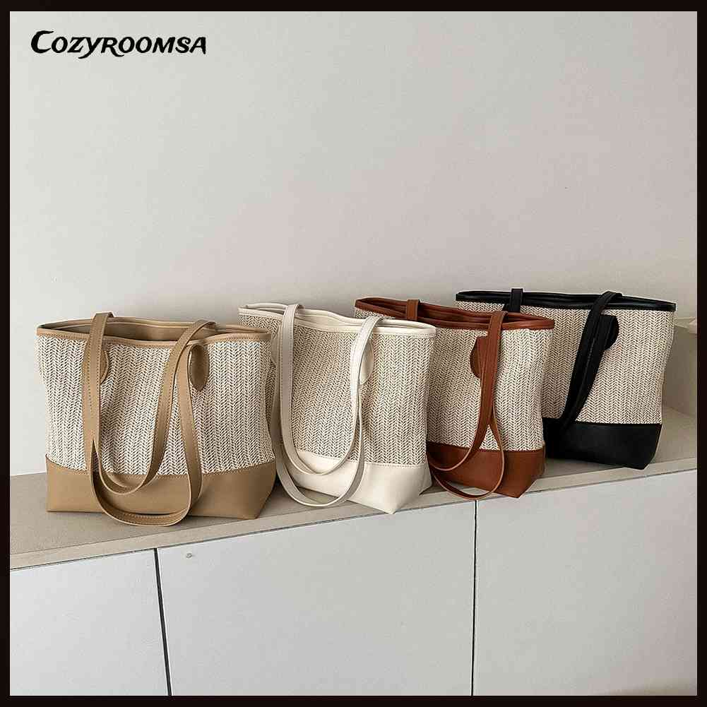 Túi Xách Đan Rơm Thời Trang Nữ