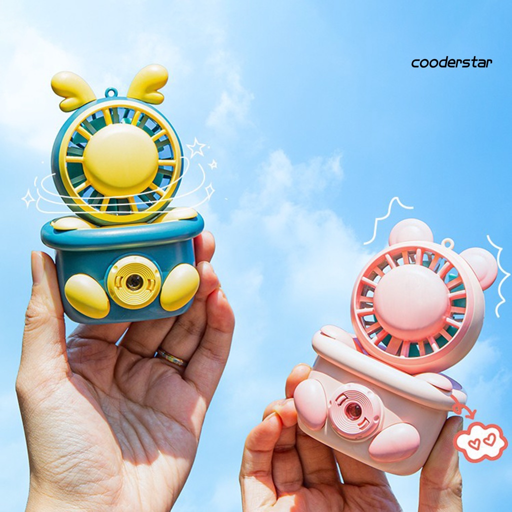 1 Bộ Quạt Cầm Tay Không Dây USB Trong Suốt Tự Nhiên Giúp Tập Trung Và An Toàn