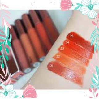 Son kem nắp đỏ màu 25 đỏ nâu hàng handmade sẵn đủ màu 21 22 23 24 25