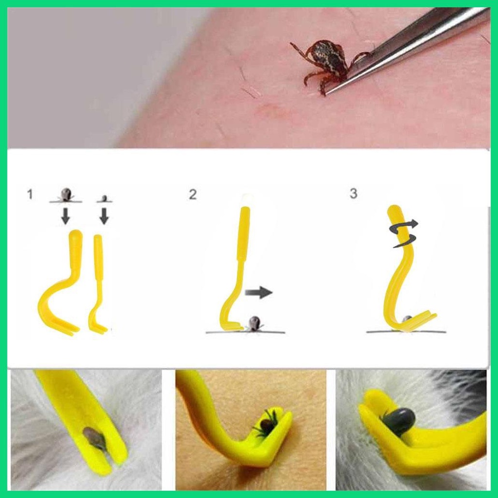 Bộ 2 Dụng Cụ Gỡ Bọ Chét Cho Thú Cưng