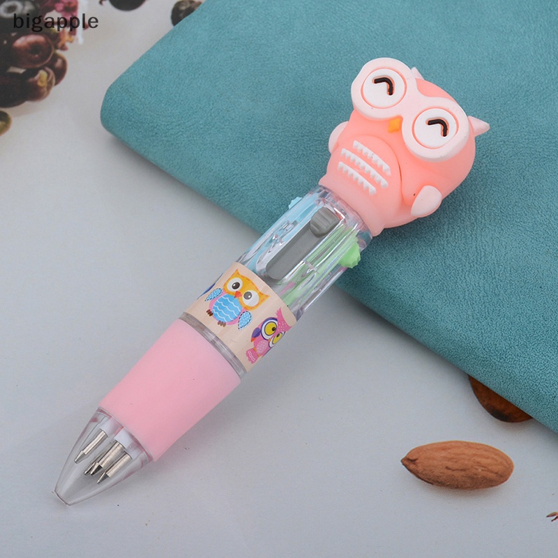 Set 4 Bút Bi Hình Động Vật Hoạt Hình Ngộ Nghĩnh