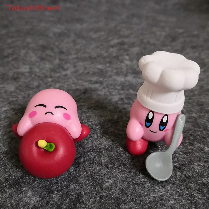 Bộ 6 Mô Hình Nhân Vật Hoạt Hình Kirby Bằng PVC