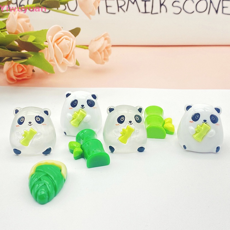 Bộ 2 Kẹp Tóc Nhựa Hình Gấu Trúc Đáng Yêu Cho Nữ