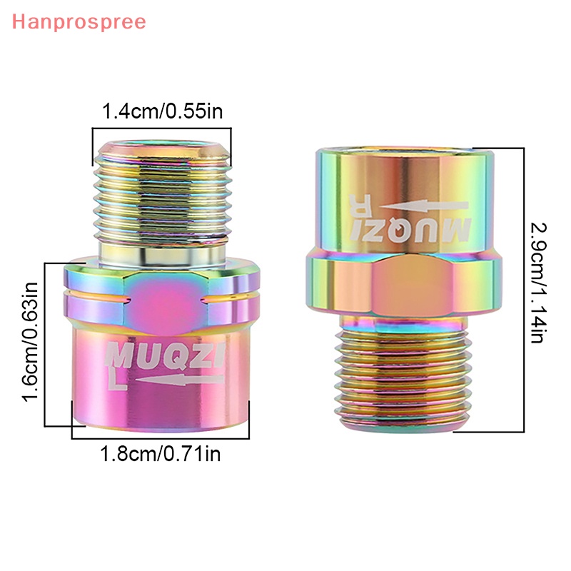 1 Cặp Trục Bàn Đạp Xe Đạp Nối Dài Chống Mòn