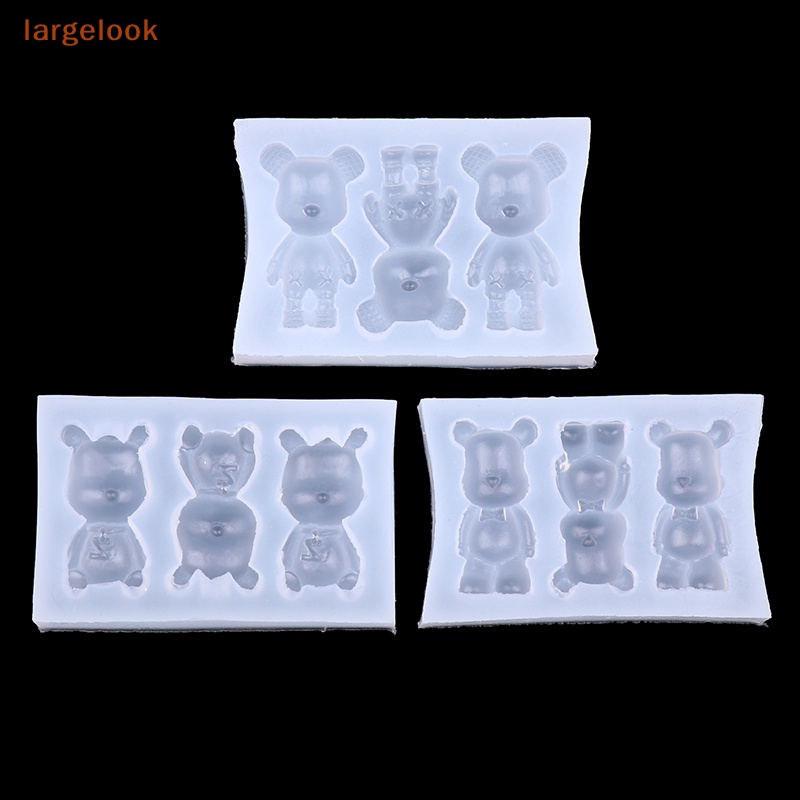 Khuôn Silicone Tạo Hình Làm Bánh Kẹo Hình Gấu Violent DIY