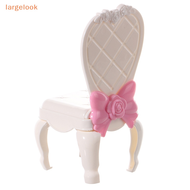 Mô Hình Ghế Thắt Nơ Xinh Xắn Cho Nhà Búp Bê Tỉ Lệ 1 / 6