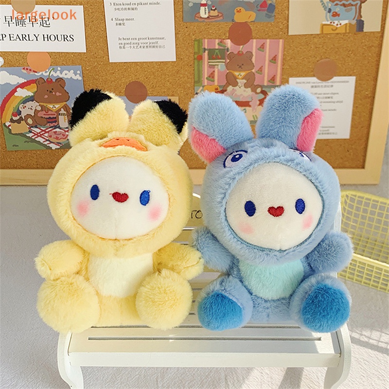 Móc Khóa Hình Thỏ Nhồi Bông Dễ Thương Sáng Tạo