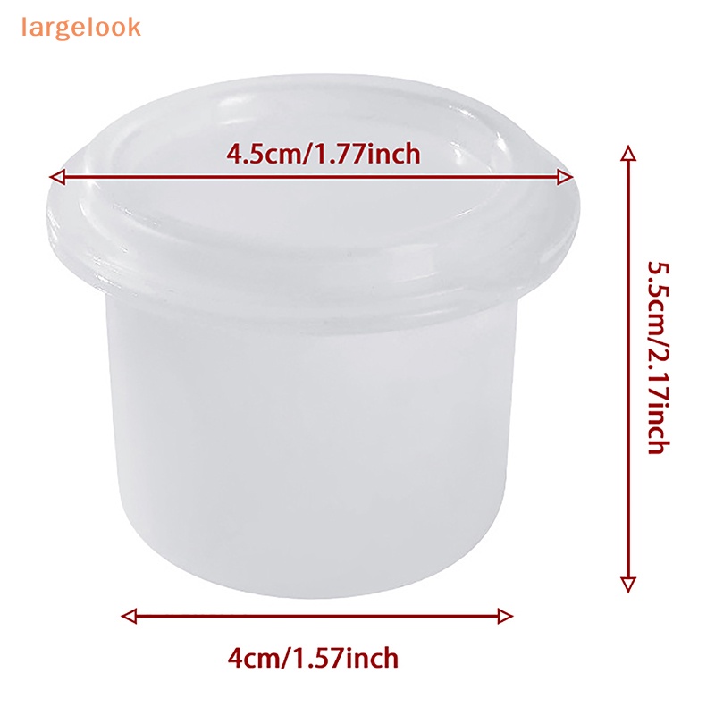 [Biglook] Hộp Làm Đá Viên Dạng Nhấn Tròn Có Nắp Đế Mềm Nhỏ