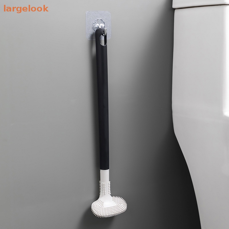 Cọ Vệ Sinh Toilet Bằng Silicone Gắn Tường Chống Rò Rỉ Tiện Lợi