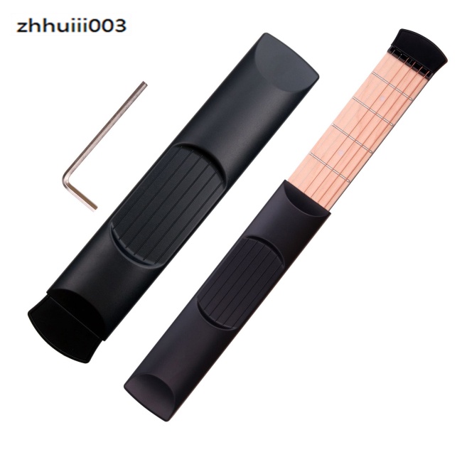 Zhihui Dụng Cụ Luyện Tập Ghi Ta Bỏ Túi 4 / 6 Phím Nhỏ Gọn Tiện Dụng