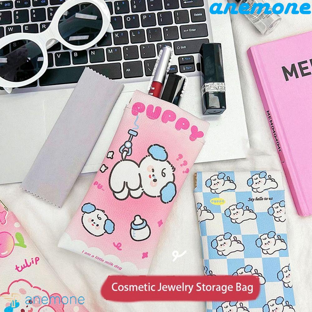 Hộp Đựng Mắt Kính Bằng Da PU Chống Nước In Hình Hoạt Hình Cho Nam Ốp