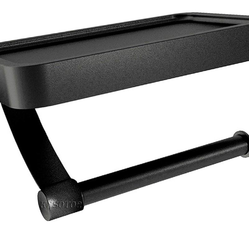 [Kesoto2] Giá Đỡ Cuộn Giấy Vệ Sinh Bằng Nhôm Đa Năng Gắn Tường