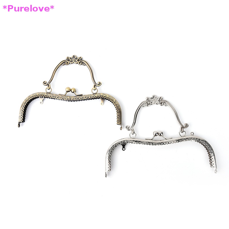 Khung Kẹp Cầm Tay DIY 1X 20.5cm Phong Cách Vintage Dành Cho Nữ Mới