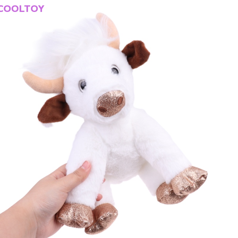 Bò Nhồi Bông Mềm Mại Trang Trí Nhà Cửa