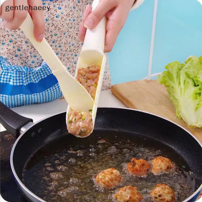 1 Dụng Cụ Làm Thịt Viên Bằng Nhựa Tiện Dụng Cho Nhà Bếp