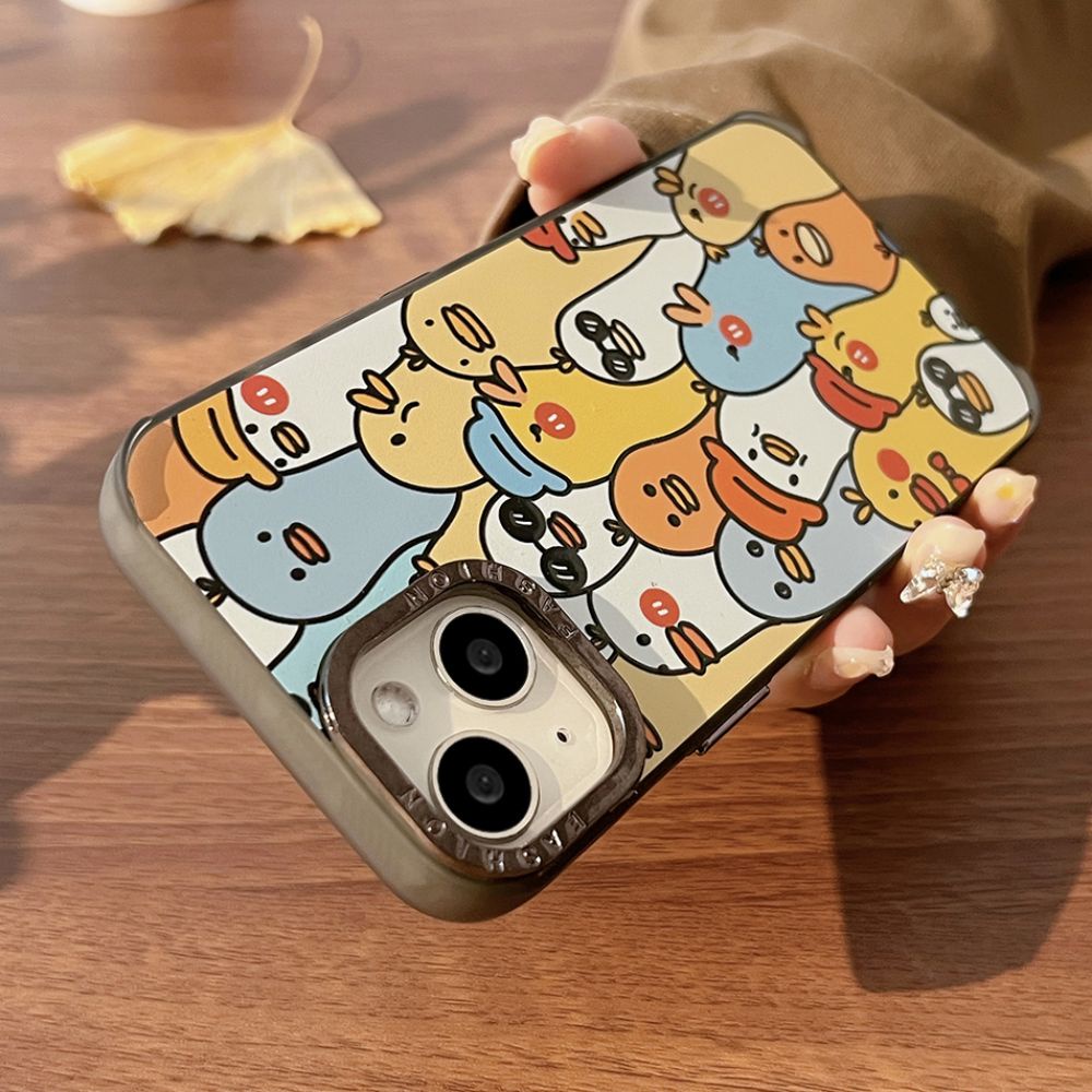Ốp Điện Thoại Họa Tiết Vịt Hoạt Hình Cho IPhone 14 Pro Max 13 12 11 Pro Max XR XS 7 8 Plus