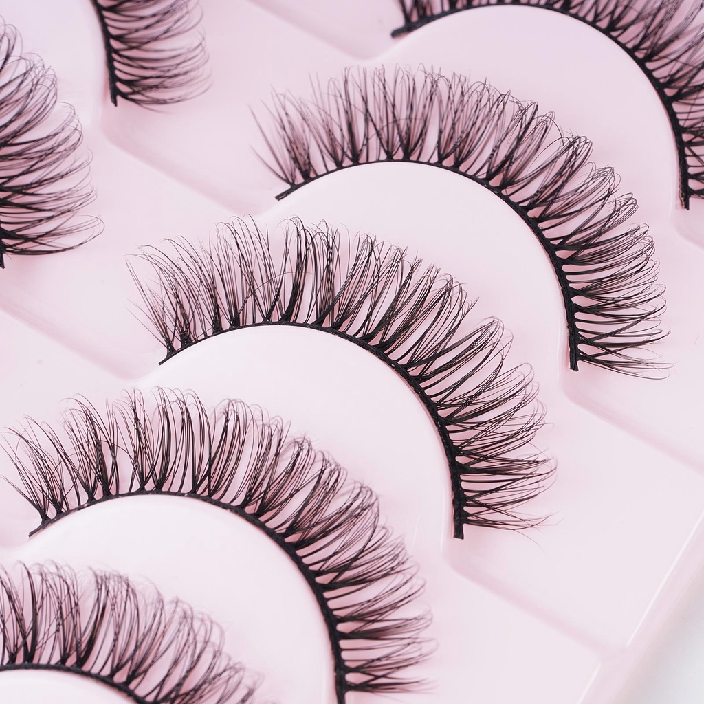 Lông Mi Giả Xoăn Mềm Mại U4G7