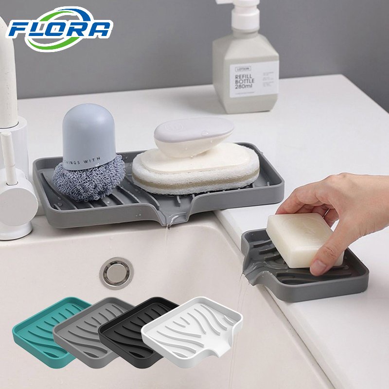 Thảm Silicone Phơi Khô Đồ Dùng Nhà Bếp / Phòng Tắm Ráo Nước Nhanh Khô Chống Trượt Chống Thấm Nước