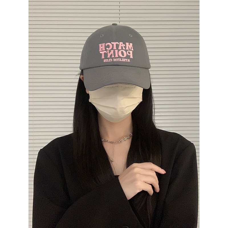 Mũ Lưỡi Trai Mềm Thêu Họa Tiết Phong Cách Hàn Quốc Thời Trang Mùa Hè 2023 Cho Nữ