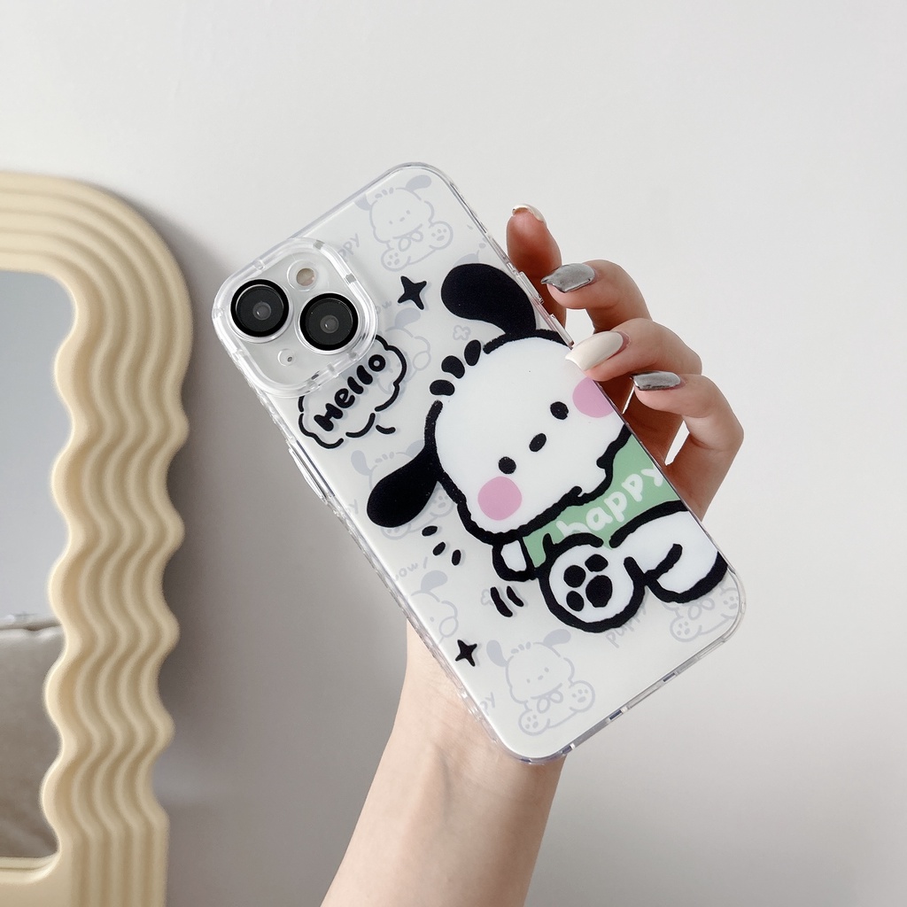 Ốp Điện Thoại TPU Hai Mặt Bảo Vệ Camera Chống Sốc Cho Apple IPhone 14 13 12 11 Pro Max