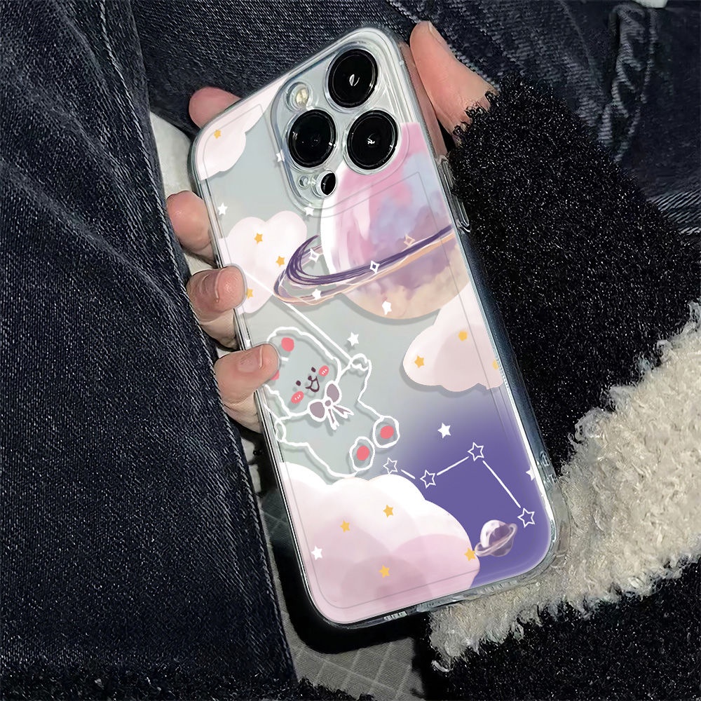 ✅Ốp Điện Thoại Mềm Chống Sốc In Hình Thỏ Cho Iphone 78max 14pro 1113 6Iniphone12 78max