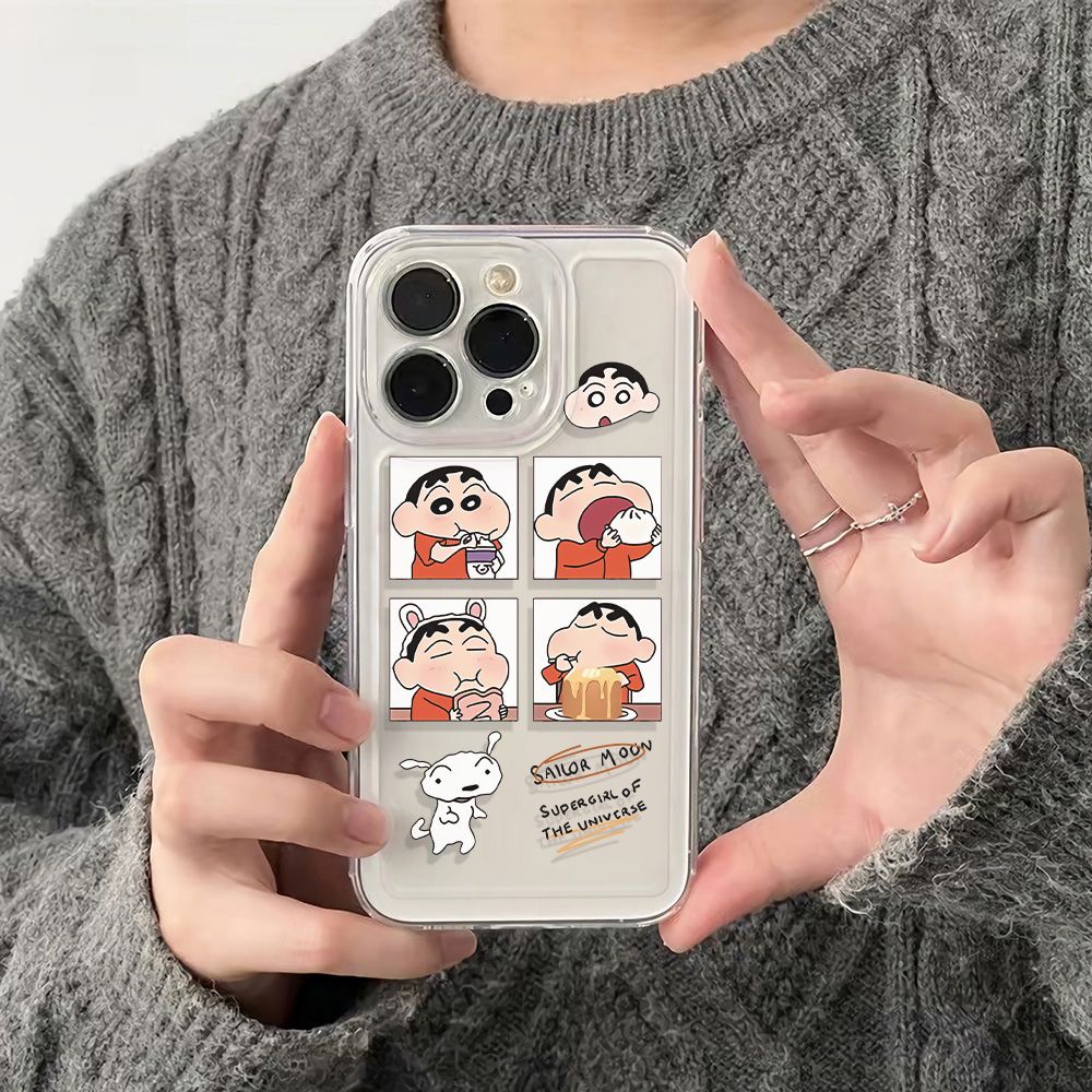 ✅Ốp Lưng Bé Shin Ngộ Nghĩnh Nhiều Mẫu Mã Cho Điện Thoại Iphone 11Max6In 78plus 13 14proiPhone12 6K0T